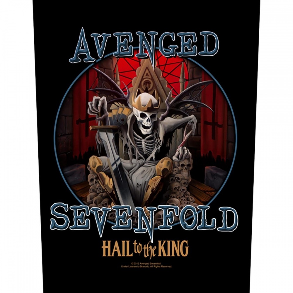 Avenged Sevenfold Hail To The King Back Patch