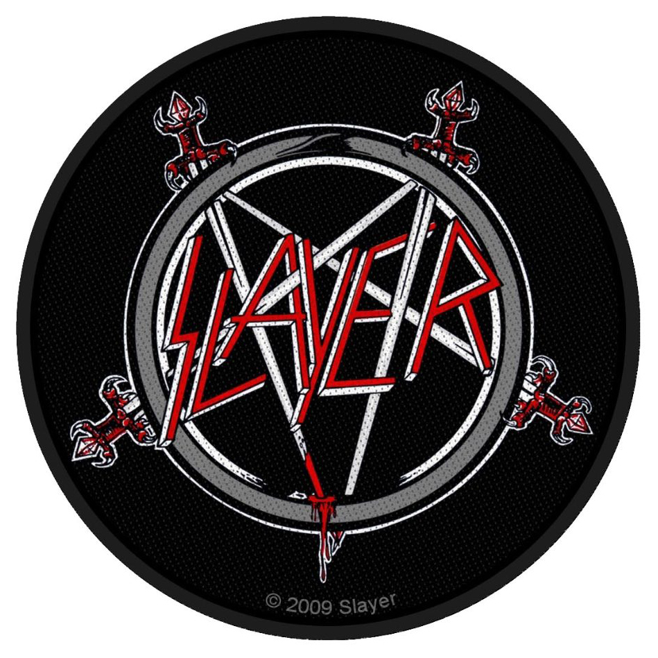 Slayer Pentagram Logo Patch