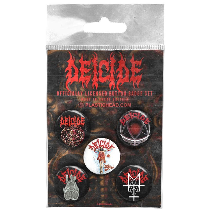 Deicide Button Badge Set