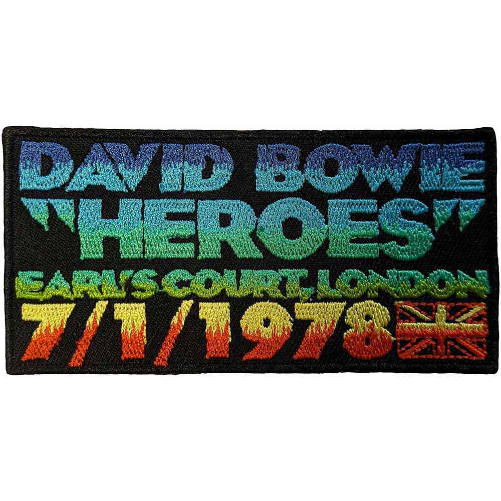 David Bowie ''Heroes'' Earl's Court Patch