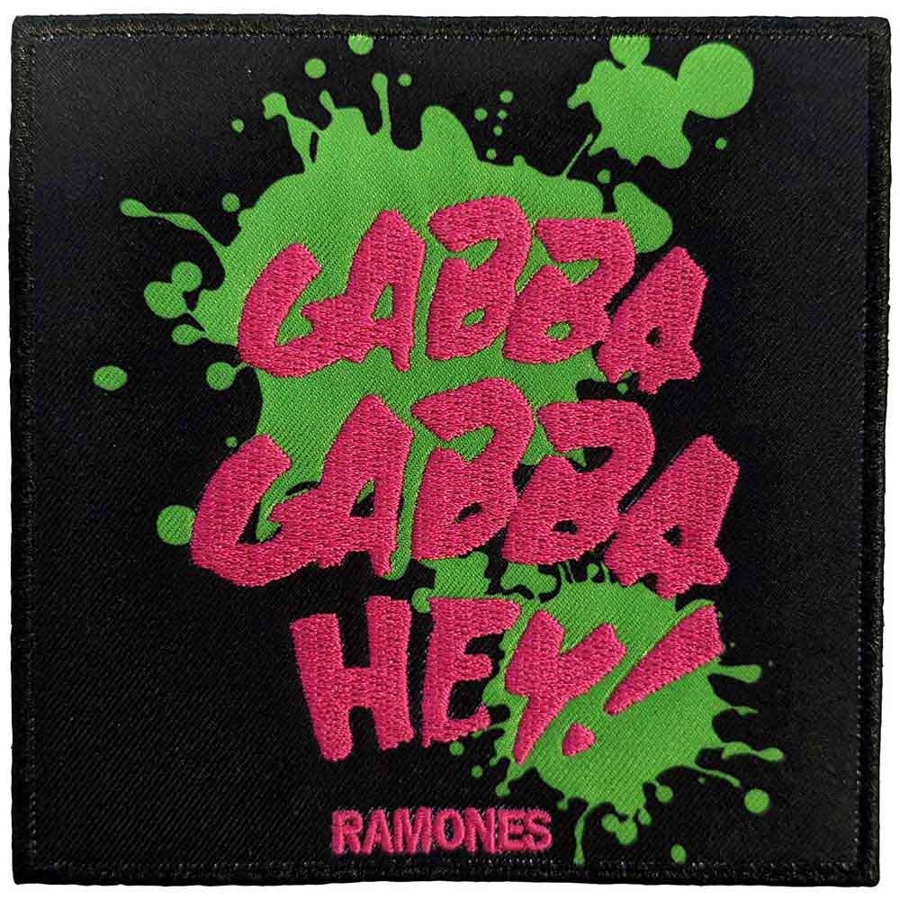 Ramones Gabba Gabba Hey! Patch