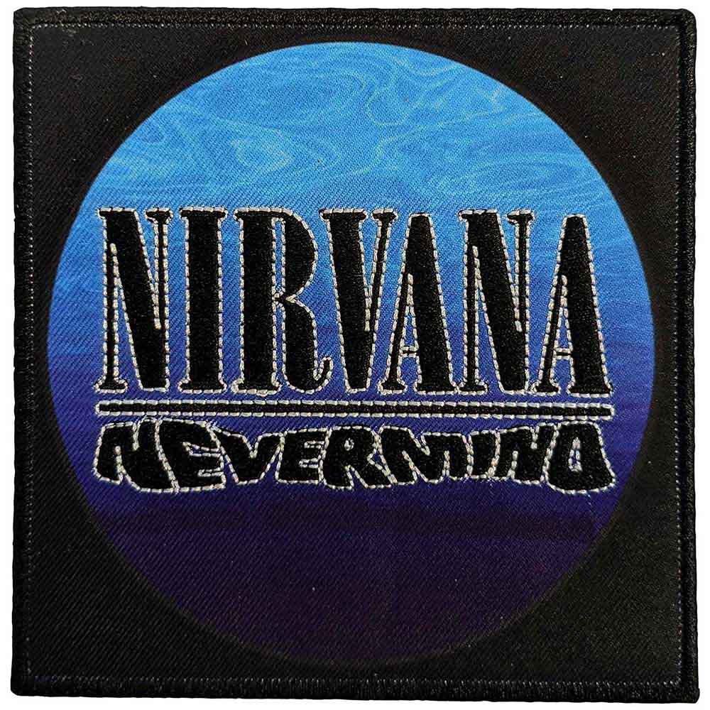 Nirvana Nevermind Wavy Logo Patch