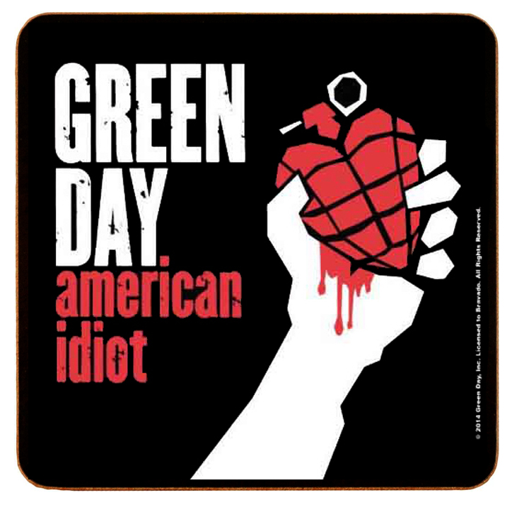 Green Day American Idiot Drinks Coaster