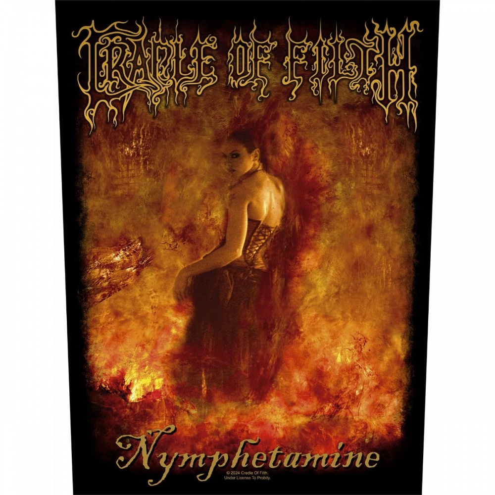 Cradle of Filth Nymphetamine Back Patch