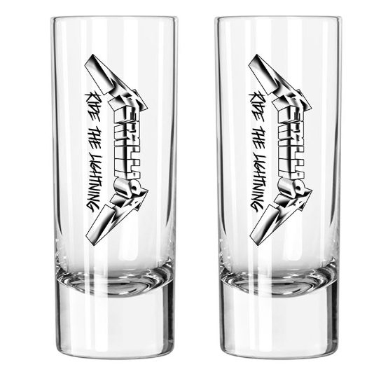 Metallica Ride The Lightning Shot Glasses