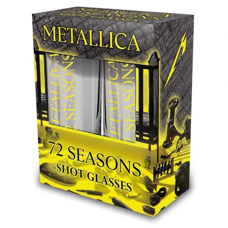 Metallica 72 Seasons Shot Glasses