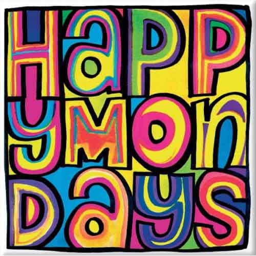 Happy Mondays Logo Fridge Magnet