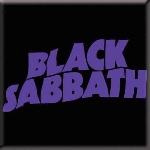 Black Sabbath Logo Fridge Magnet