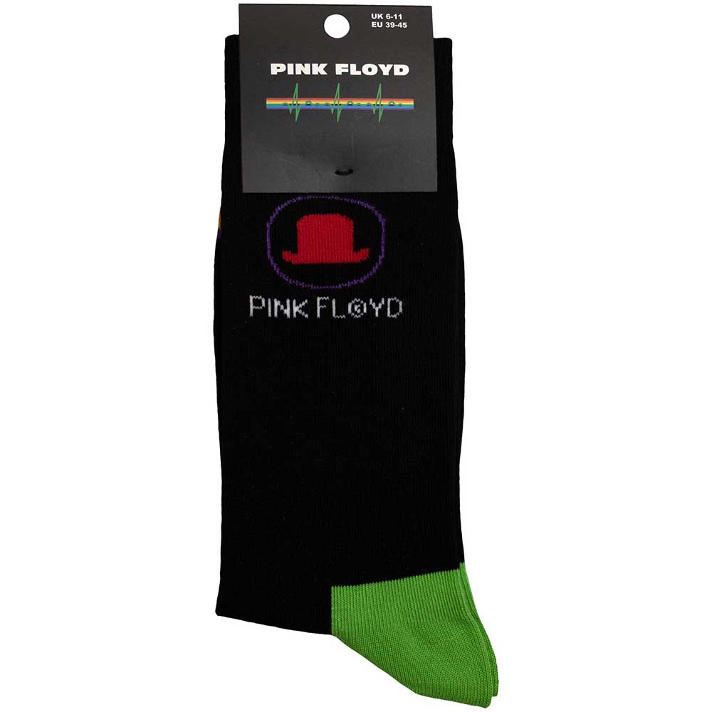 Pink Floyd Bowler Hat Socks (7-11)