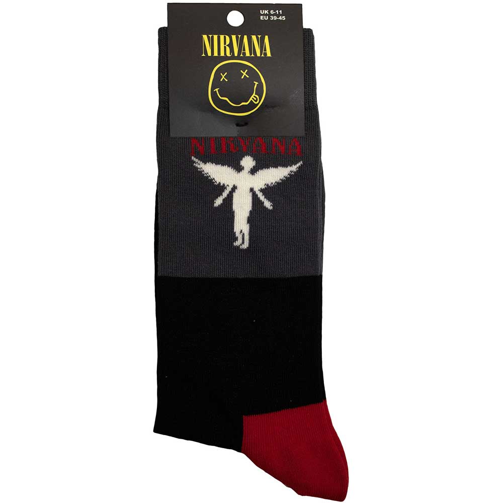 Nirvana In Utero Socks (7-11)