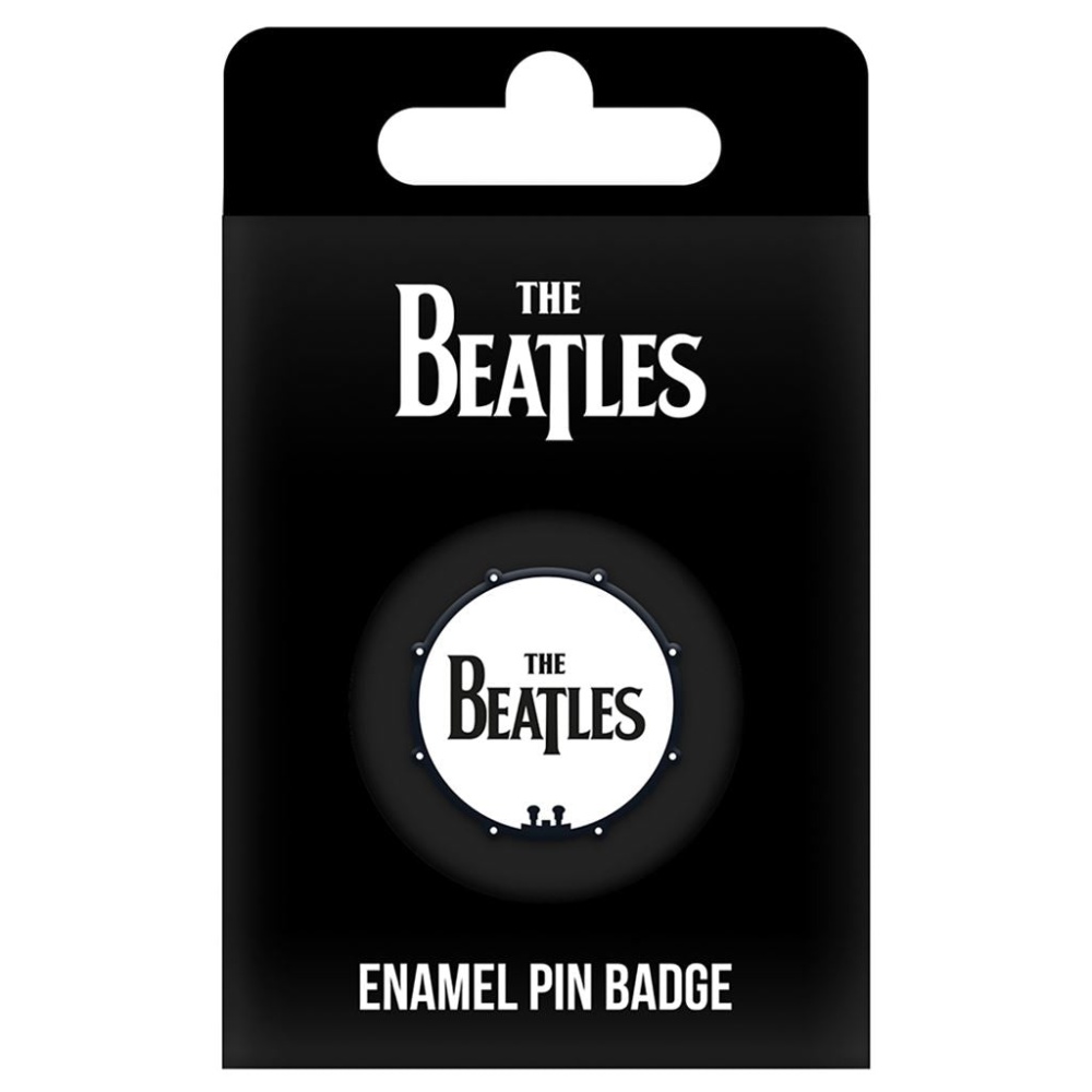 The Beatles Drum Enamel Pin Badge