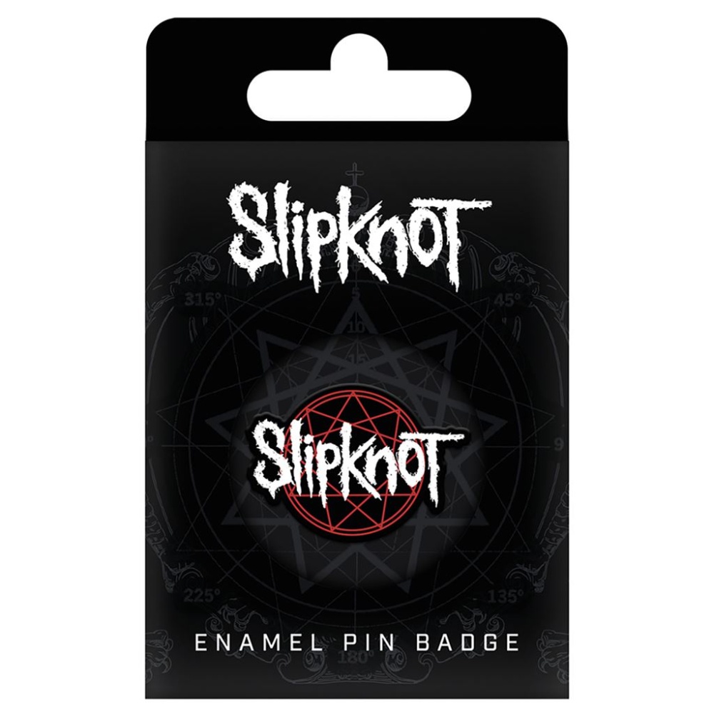 Slipknot Logo Enamel Pin Badge