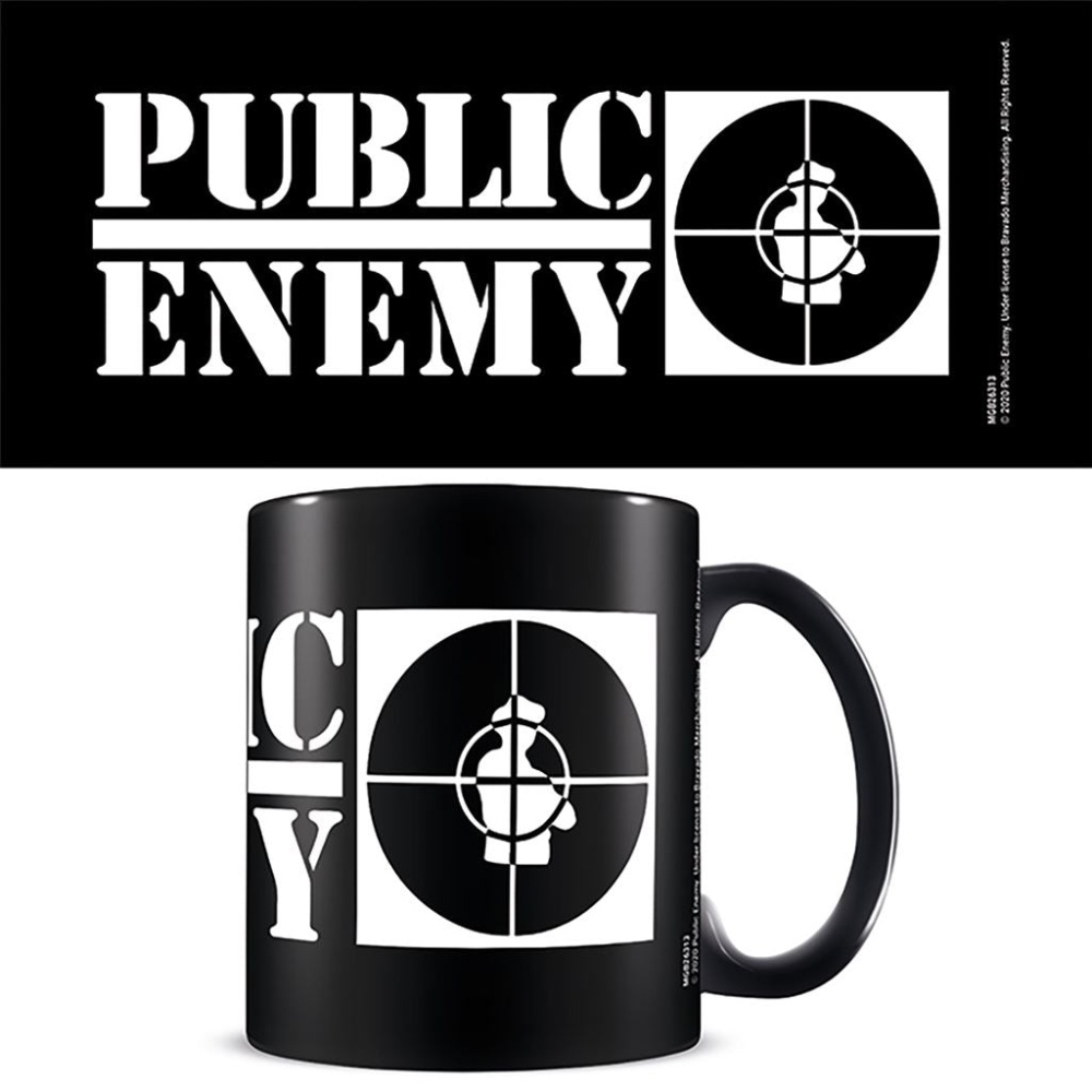 Public Enemy Crosshairs Logo 11oz Mug