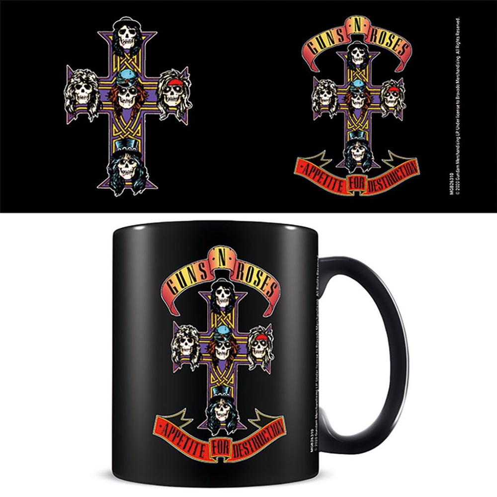 Guns n Roses Appetite Cross 11oz Mug