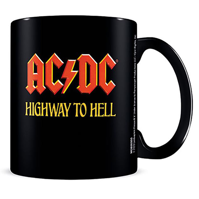 AC/DC Highway To Hell Black 11oz Mug