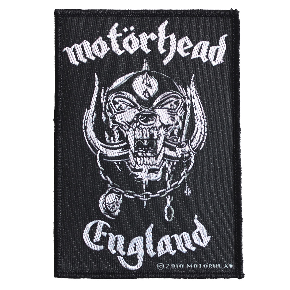 Motorhead England Patch
