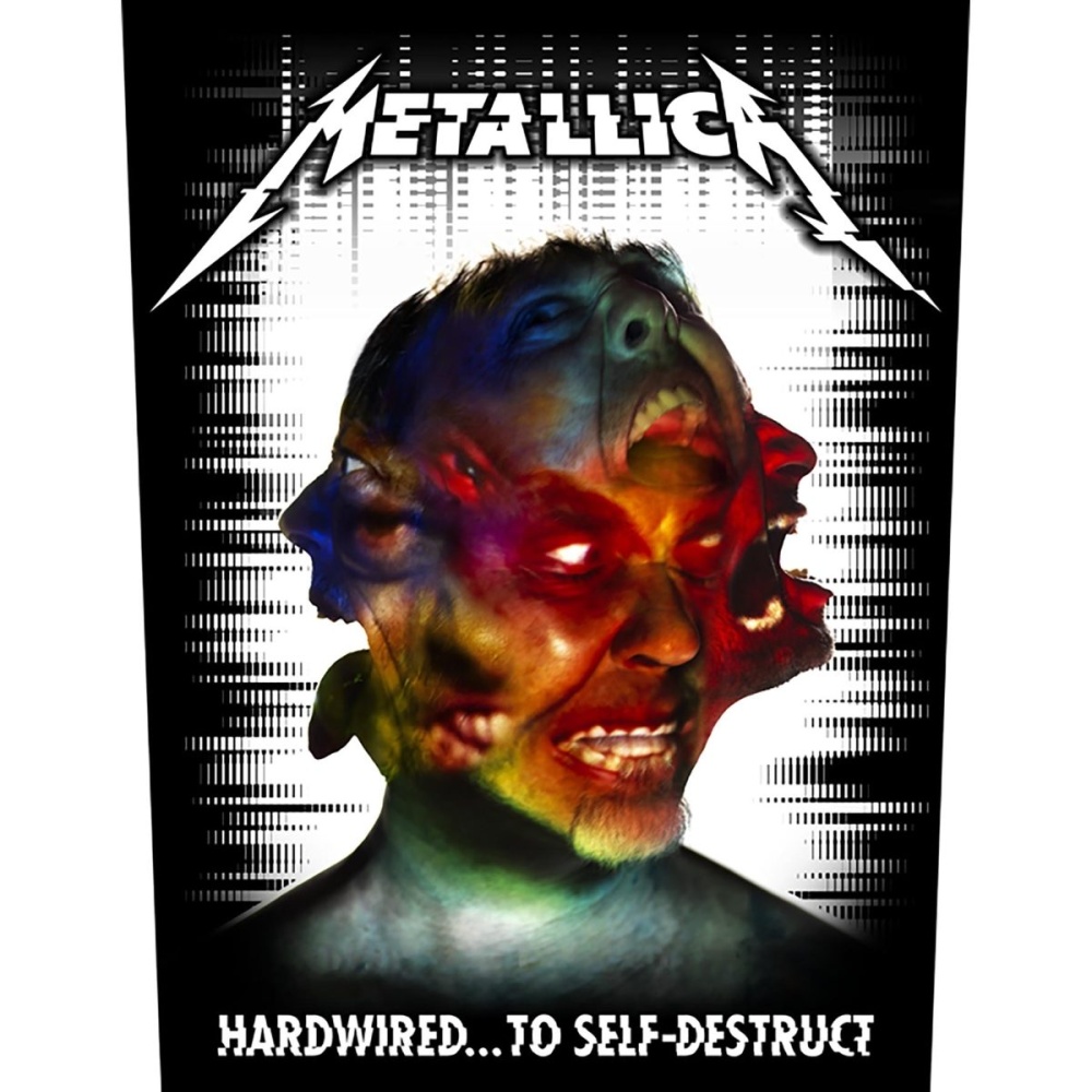 Metallica Hardwired... To Self-Destruct Back Patch
