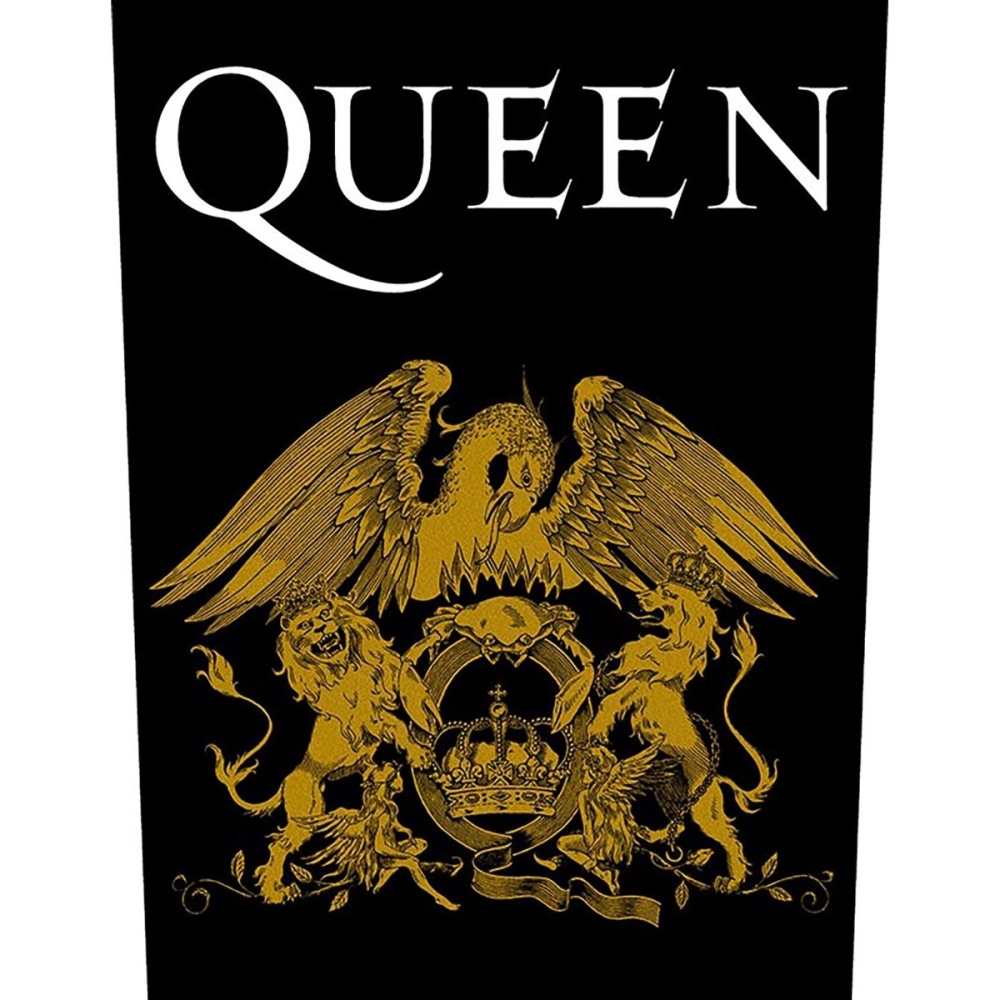 Queen Crest Logo Back Patch