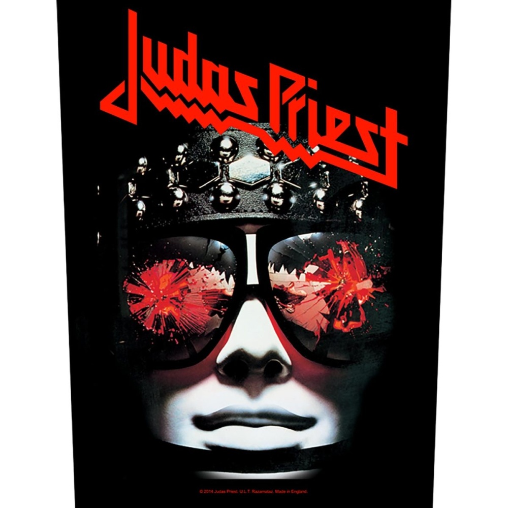 Judas Priest Hell Bent For Leather Back Patch