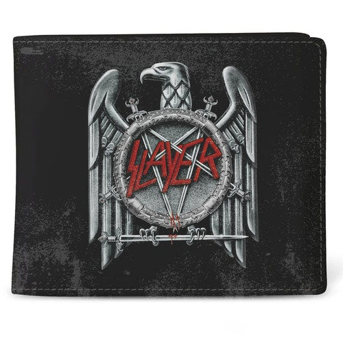 Slayer Silver Eagle Logo Wallet