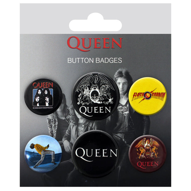 Queen Button Badges