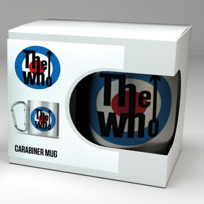 The Who Logo Carabiner Clip Metal Mug