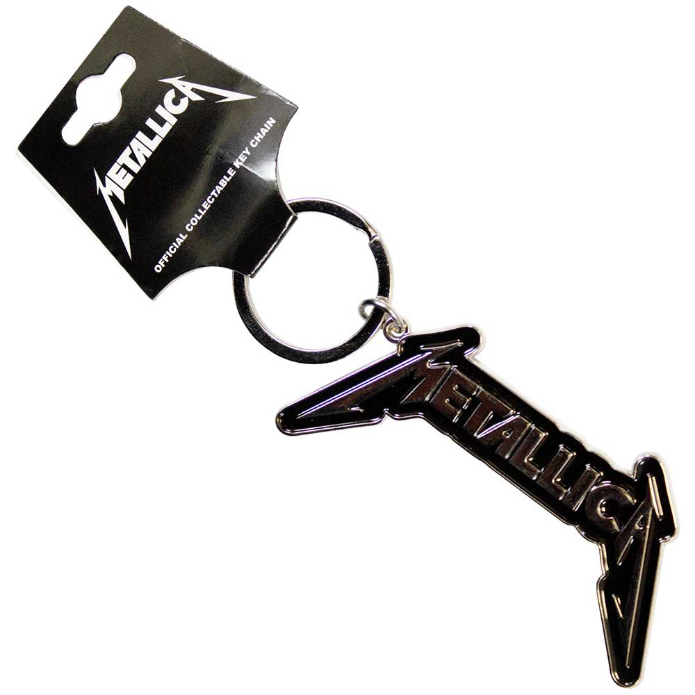 Metallica Logo Metal Keyring