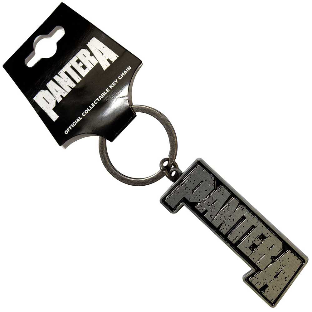Pantera Logo Metal Keyring