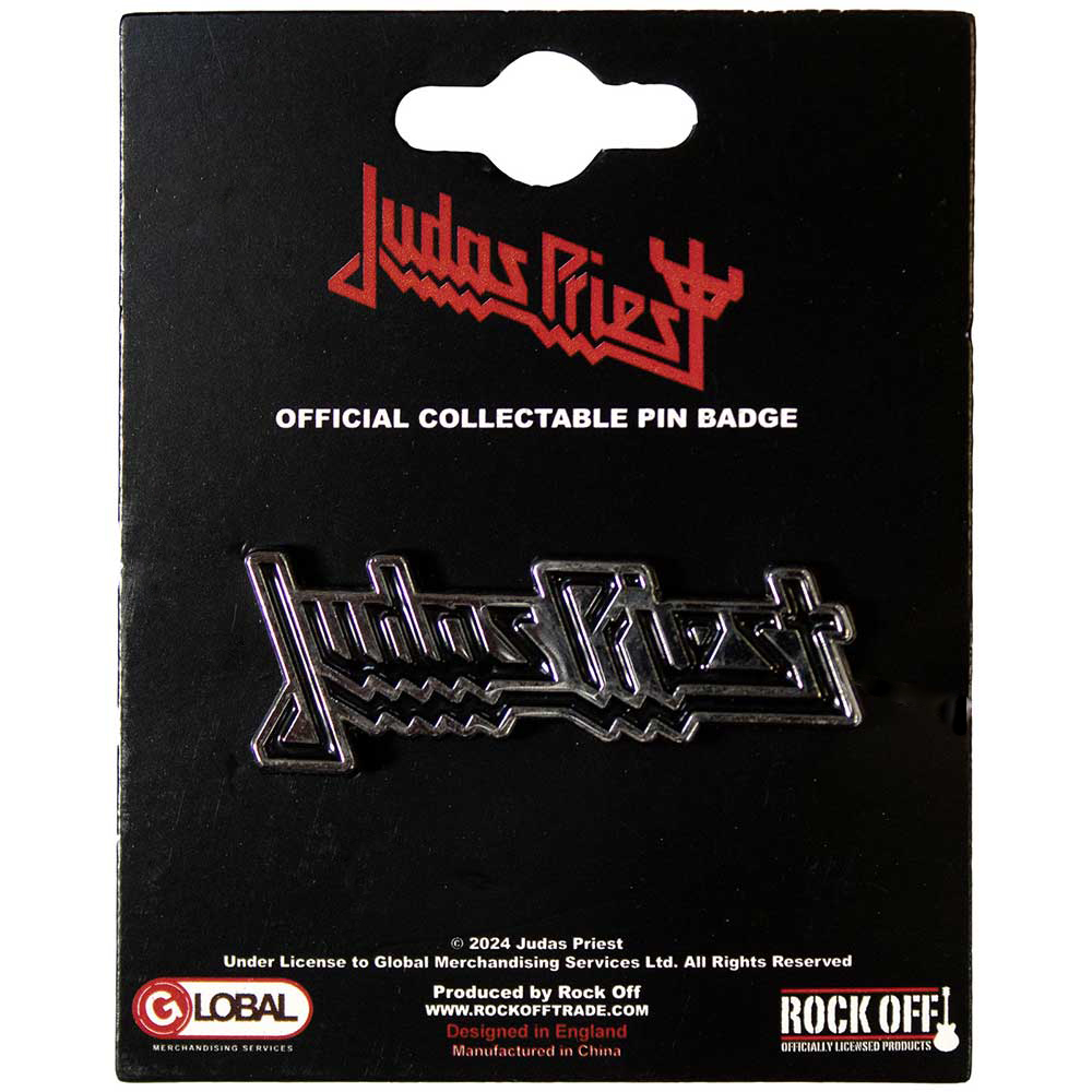 Judas Priest Logo Pin Badge