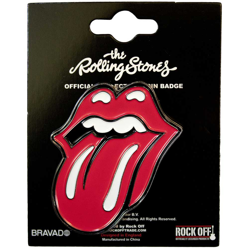 The Rolling Stones Tongue Pin Badge