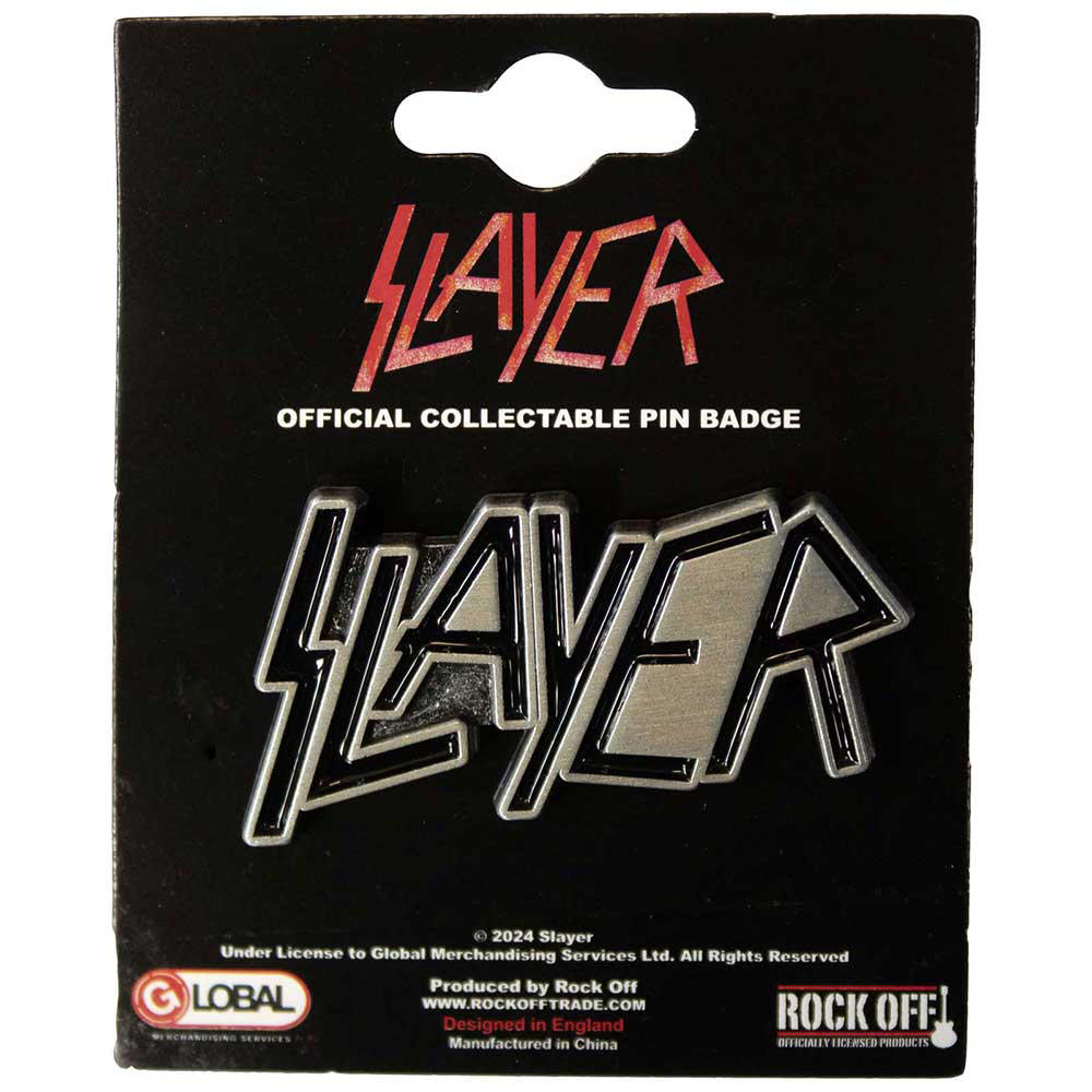 Slayer Logo Pin Badge