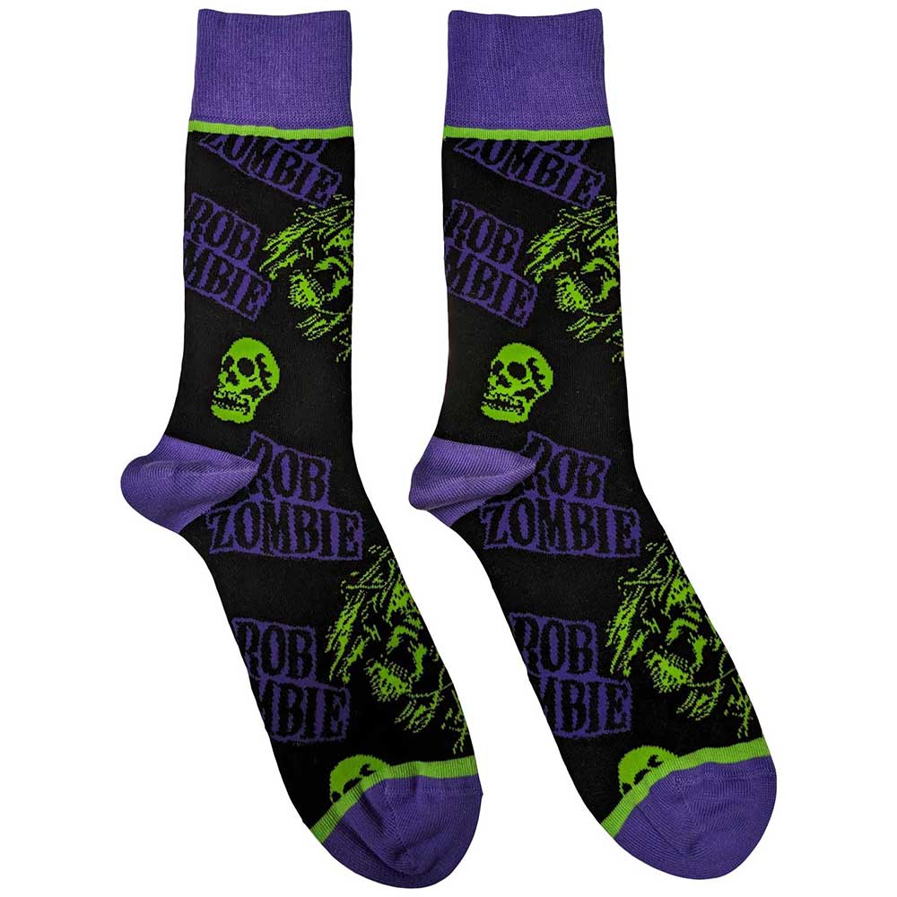 Rob Zombie Logo Socks (7-11)