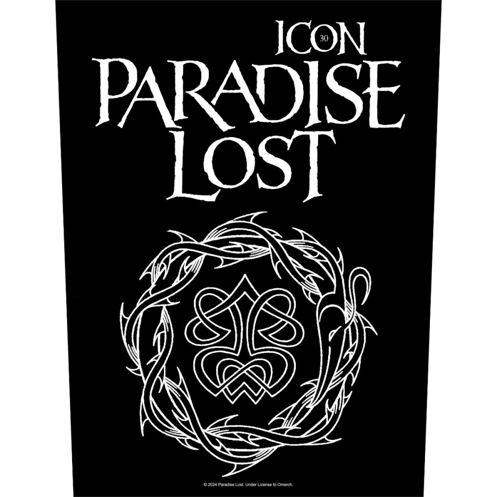 Paradise Lost Icon 30 Back Patch