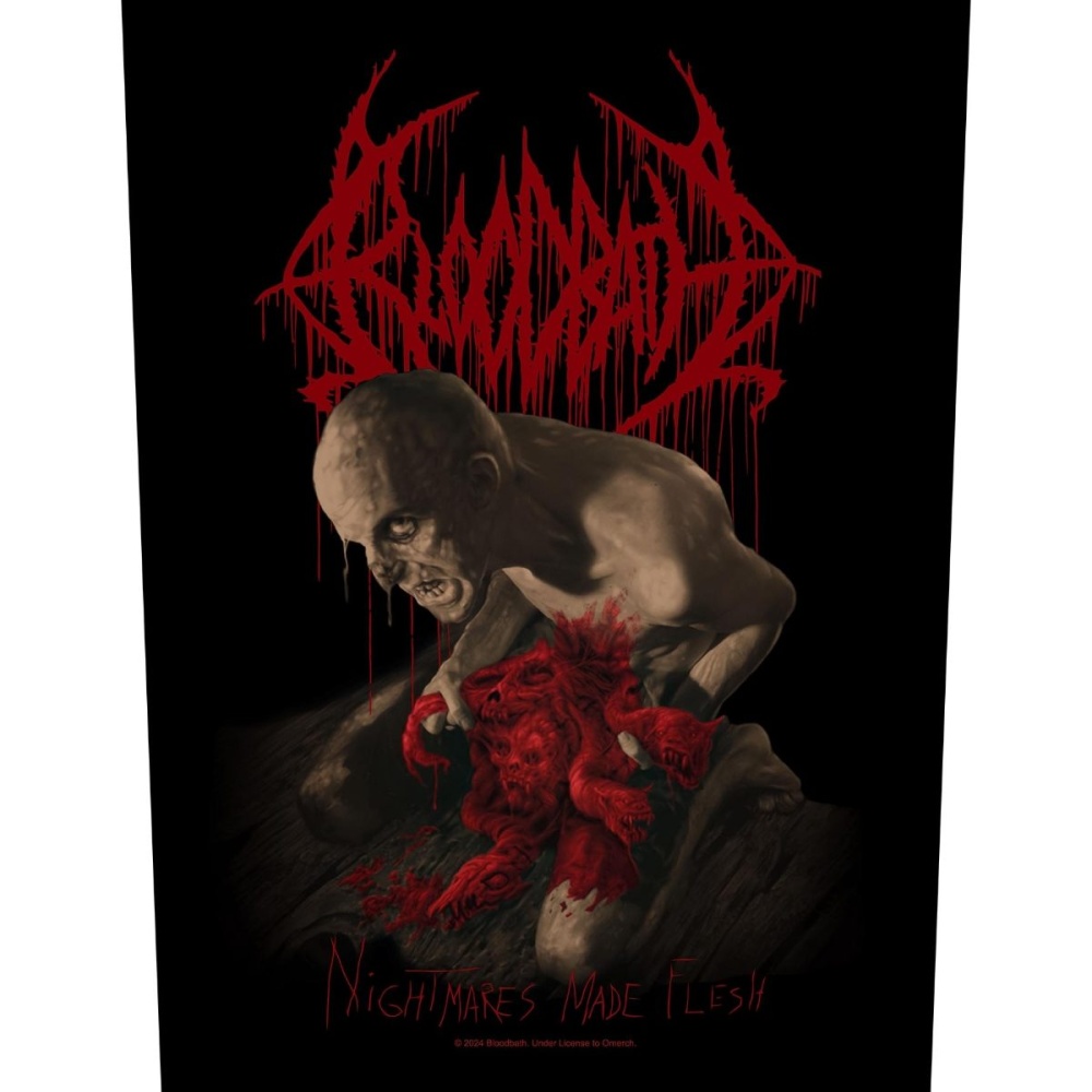 Bloodbath Nightmares Made Flesh Back Patch