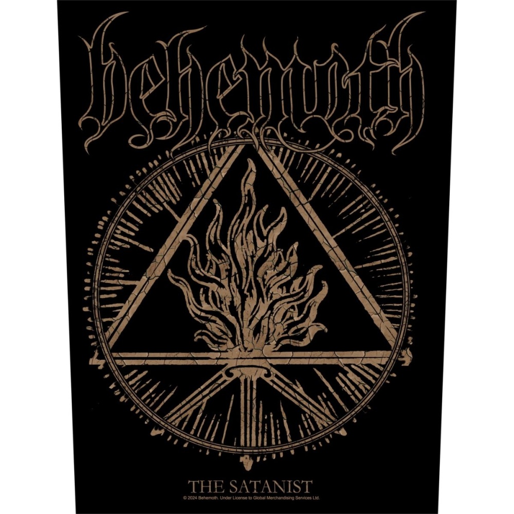 Behemoth The Satanist Back Patch