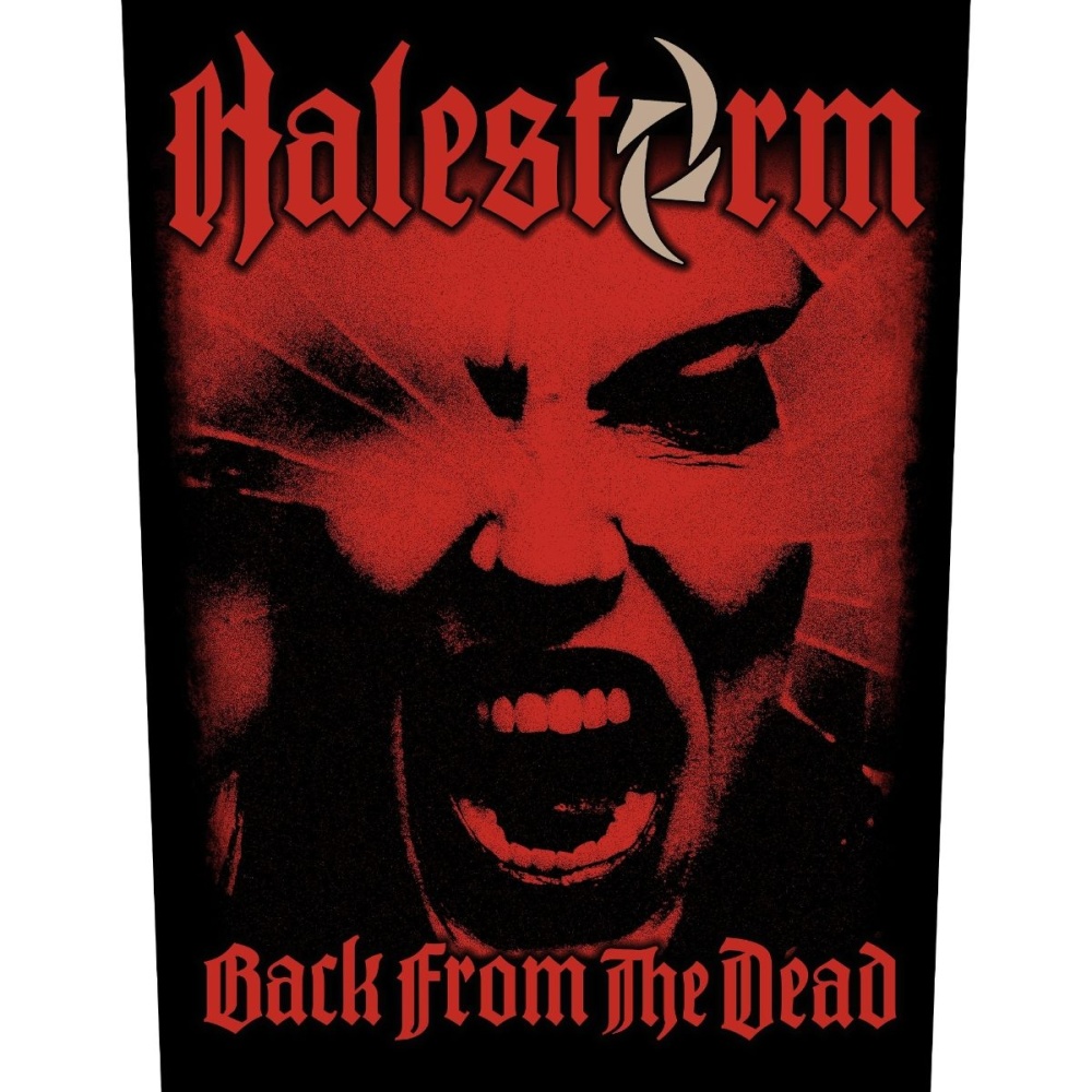 Halestorm Back From The Dead Back Patch