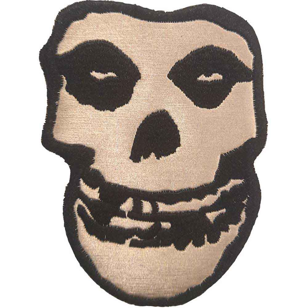 Misfits Gold Fiend Skull Patch