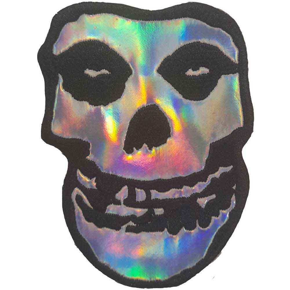 Misfits Sonic Silver Fiend Skull Patch