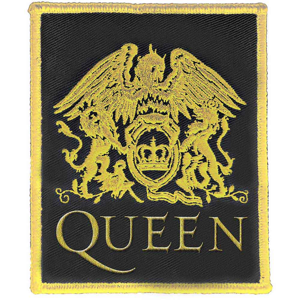 Queen Gold Crest Logo Patch