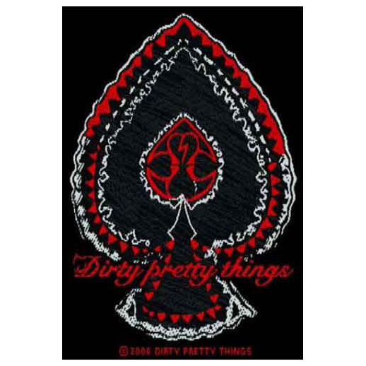 Dirty Pretty Things Spade Logo Patch