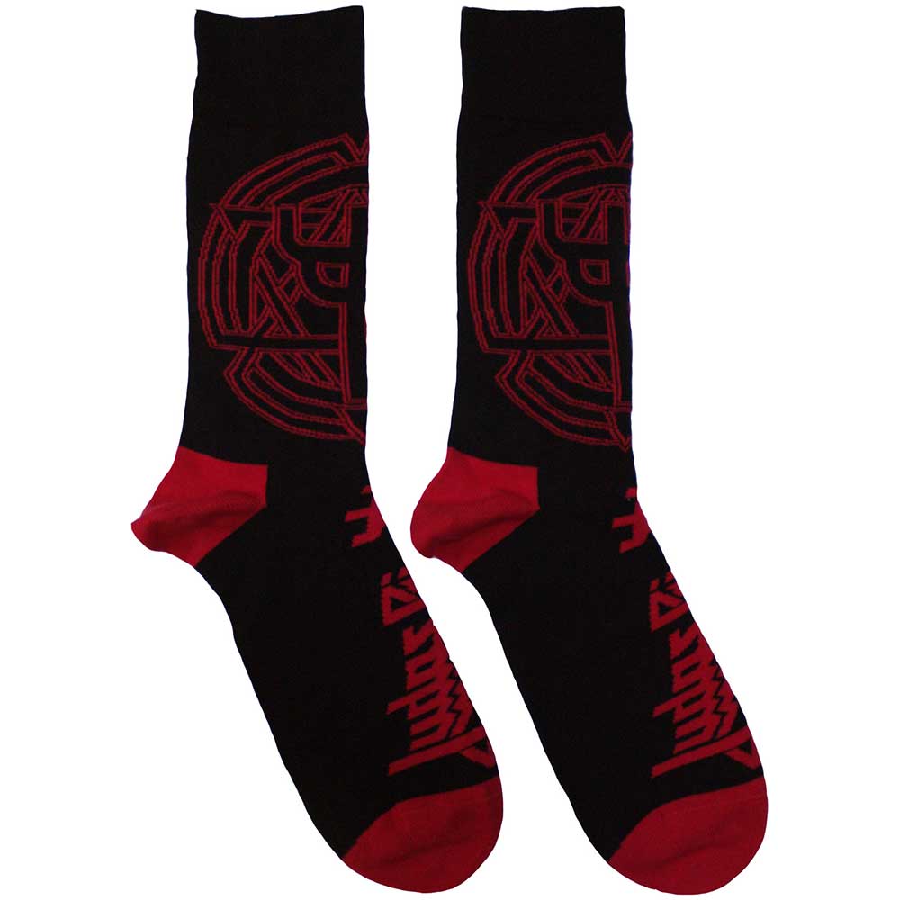 Judas Priest Logo & Trident Emblem Socks (7-11)