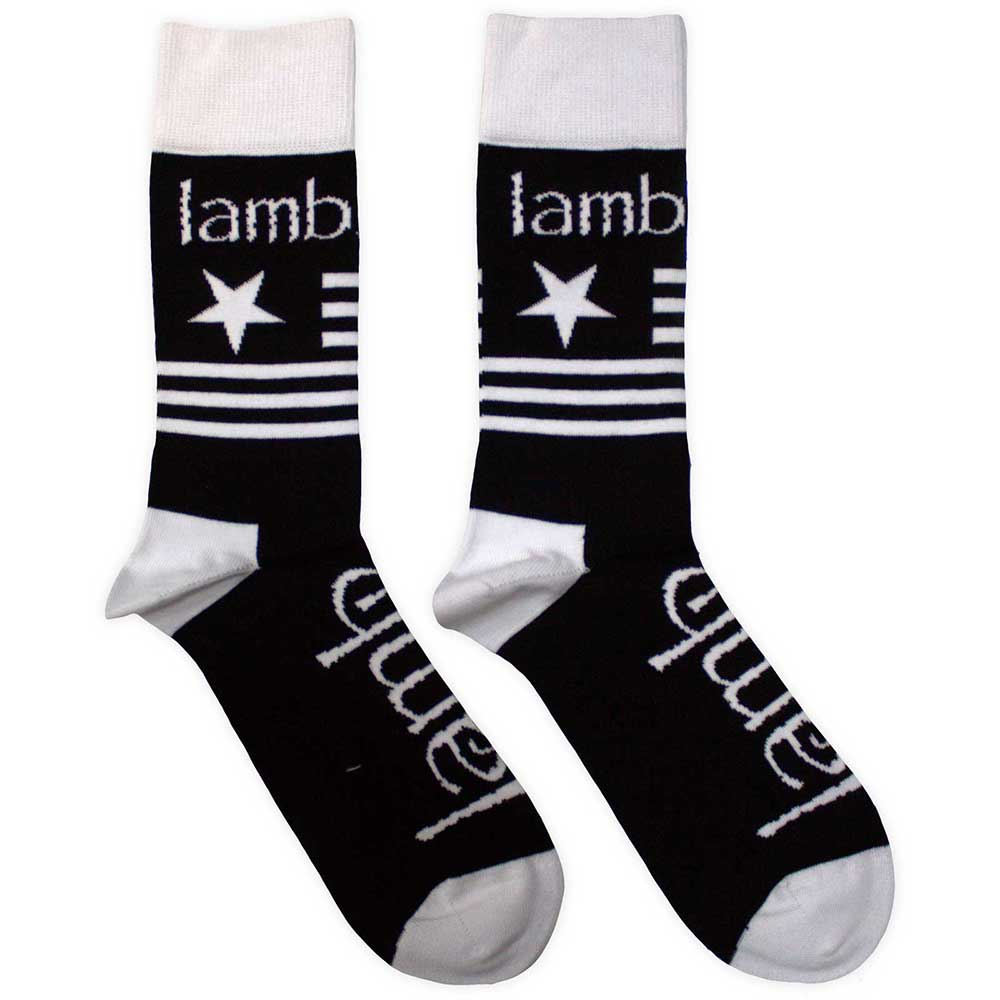 Lamb of God Logo Flag Socks (7-11)