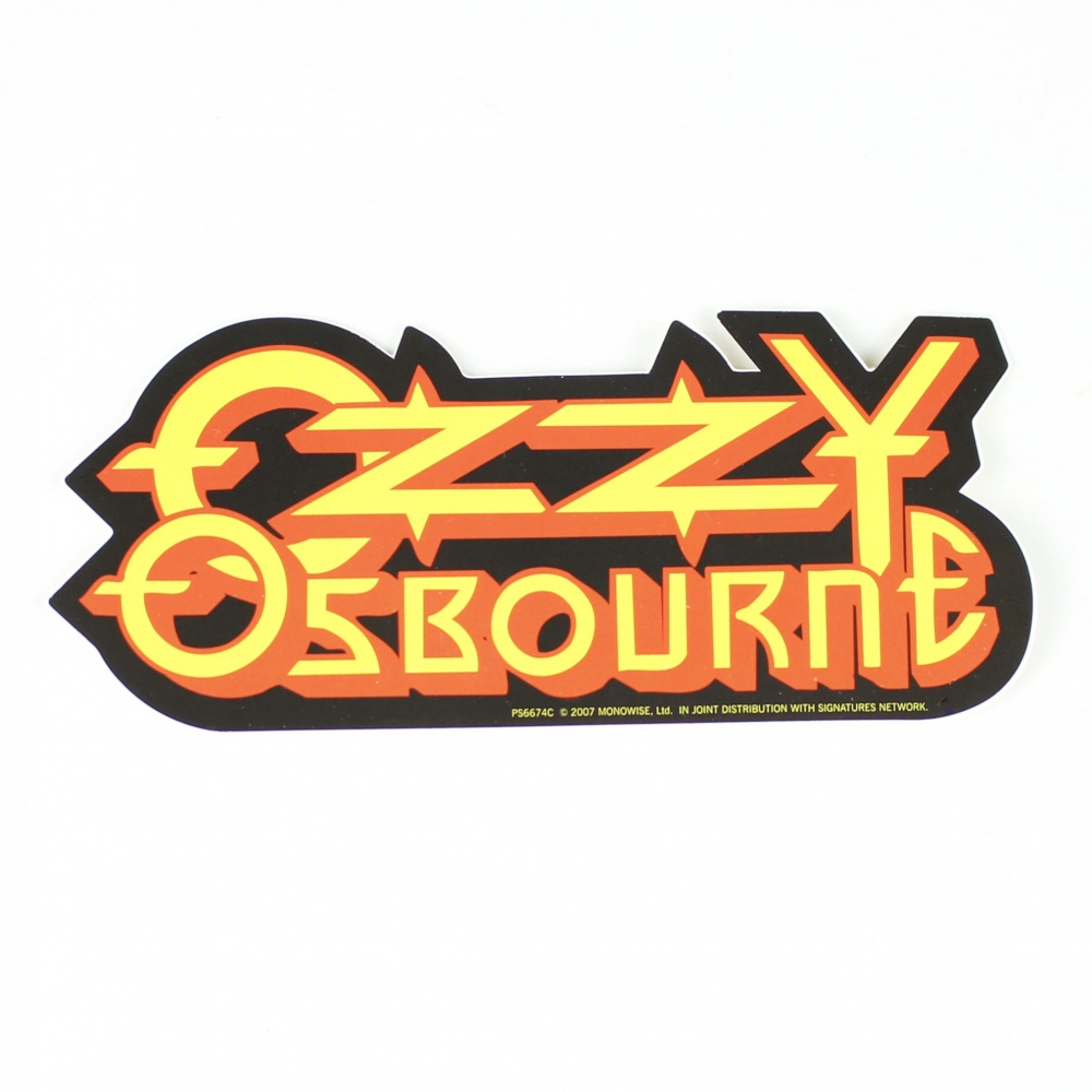 Ozzy Osbourne Logo Vinyl Sticker