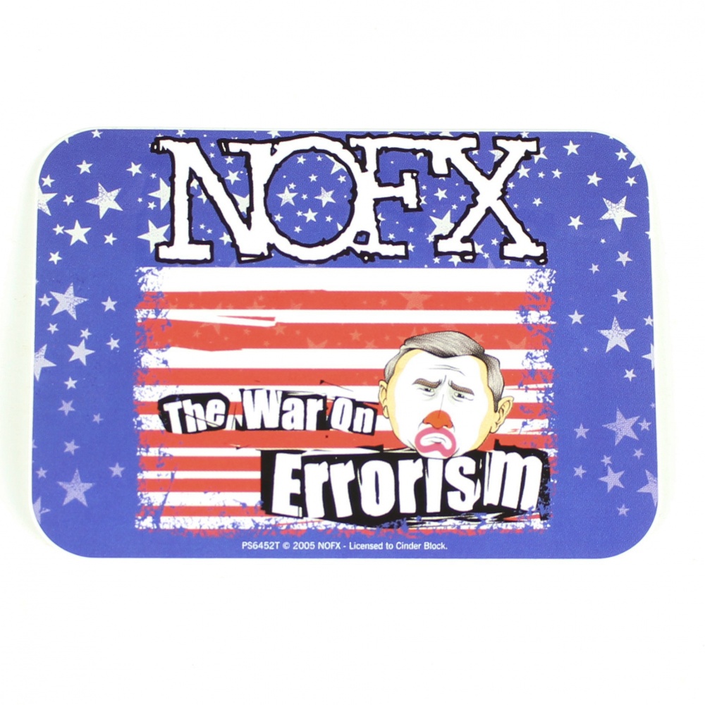 NOFX The War On Errorism Vinyl Sticker