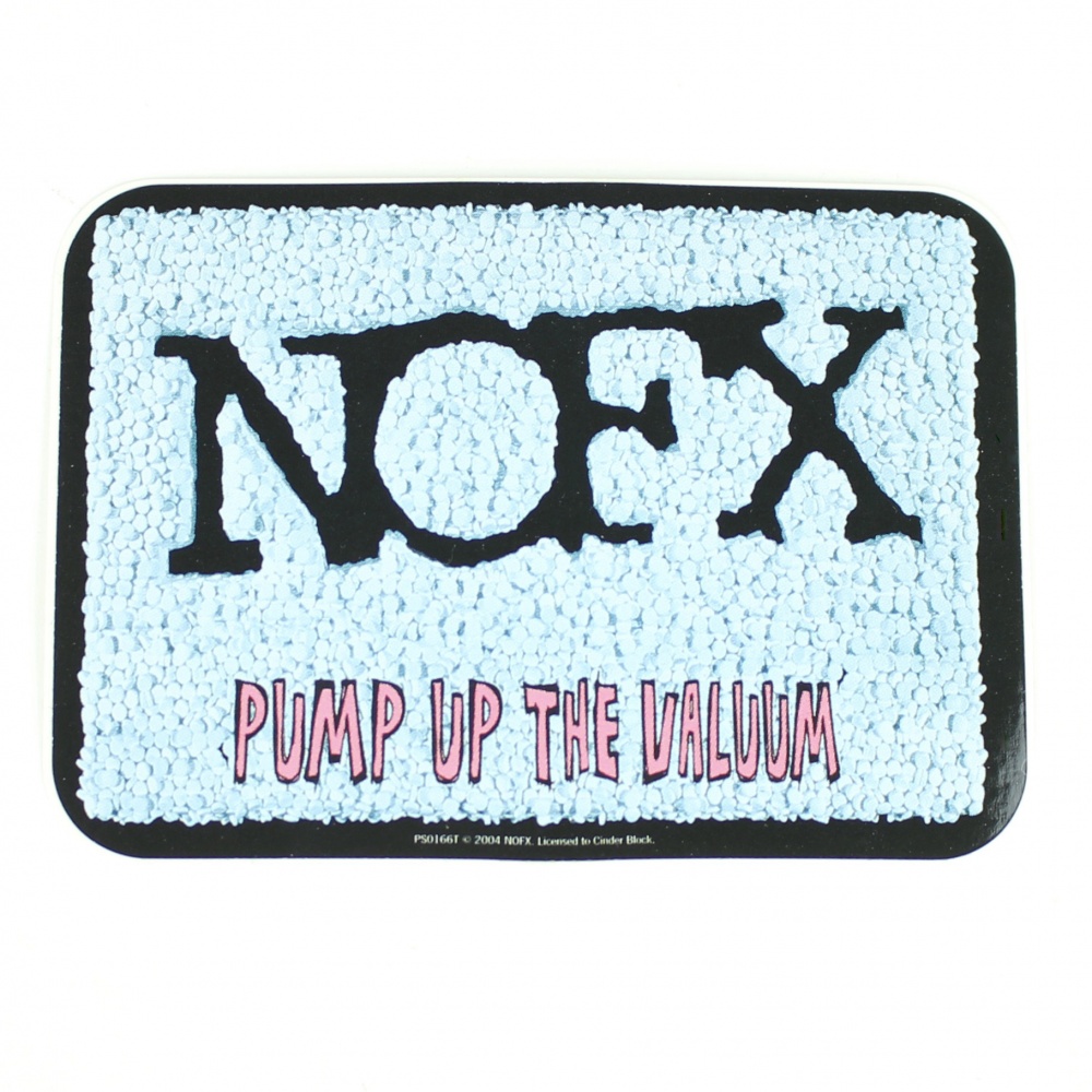 NOFX Pump Up The Valuum Vinyl Sticker