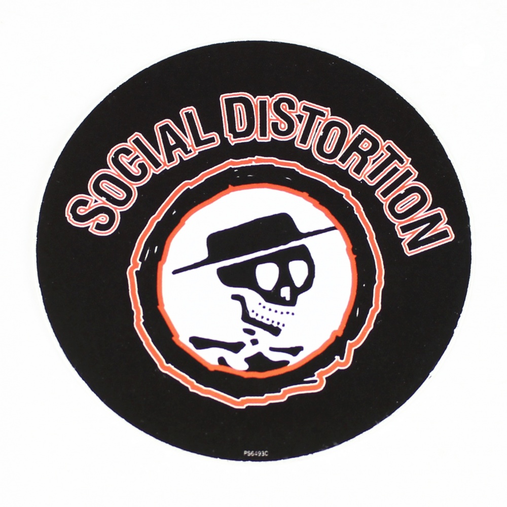 Social Distortion Logo Vinyl Sticker