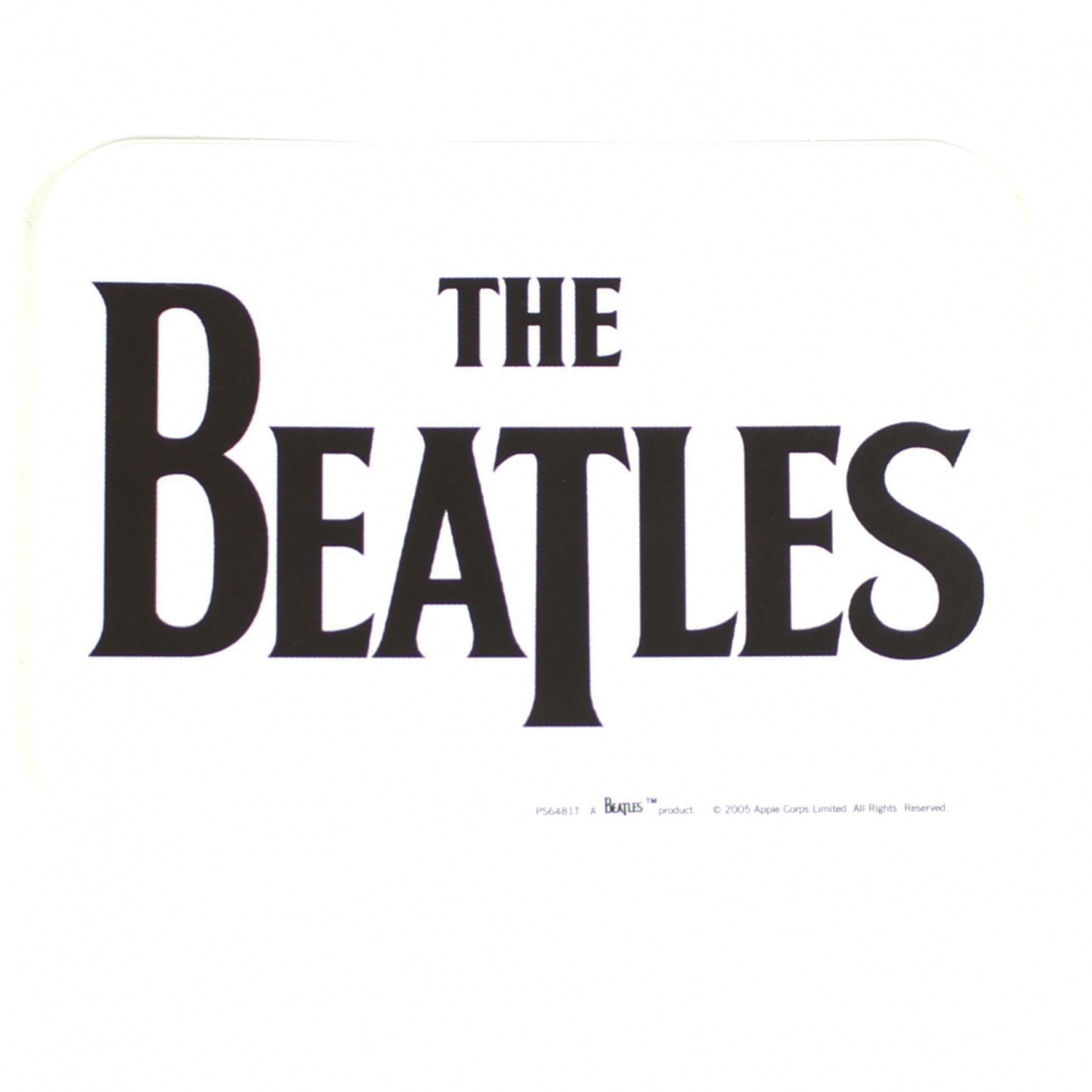 The Beatles Logo Vinyl Sticker