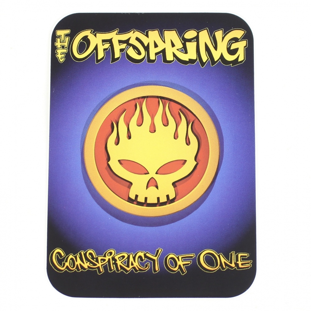 The Offspring Conspiracy of One Vinyl Sticker