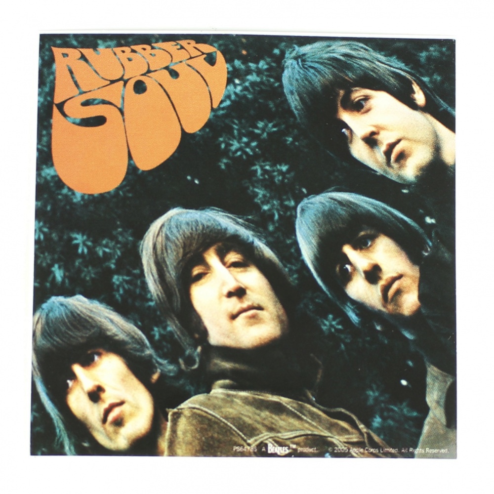 The Beatles Rubber Soul Vinyl Sticker