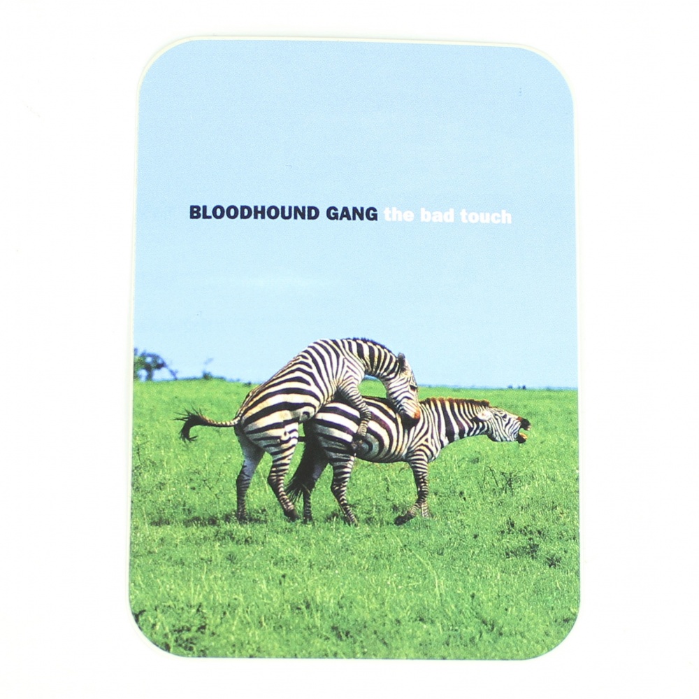 Bloodhound Gang The Bad Touch Vinyl Sticker